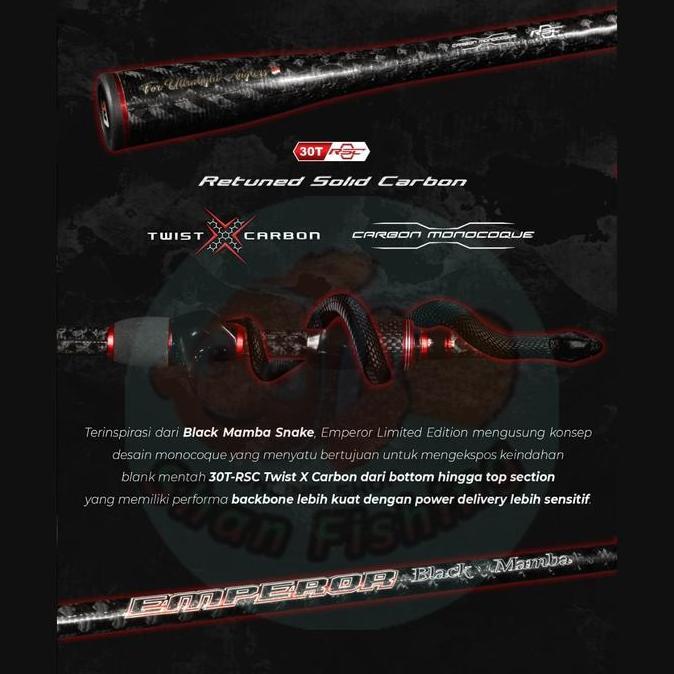 Joran Spinning UL Daido Emperor Black Mamba Limited Edition