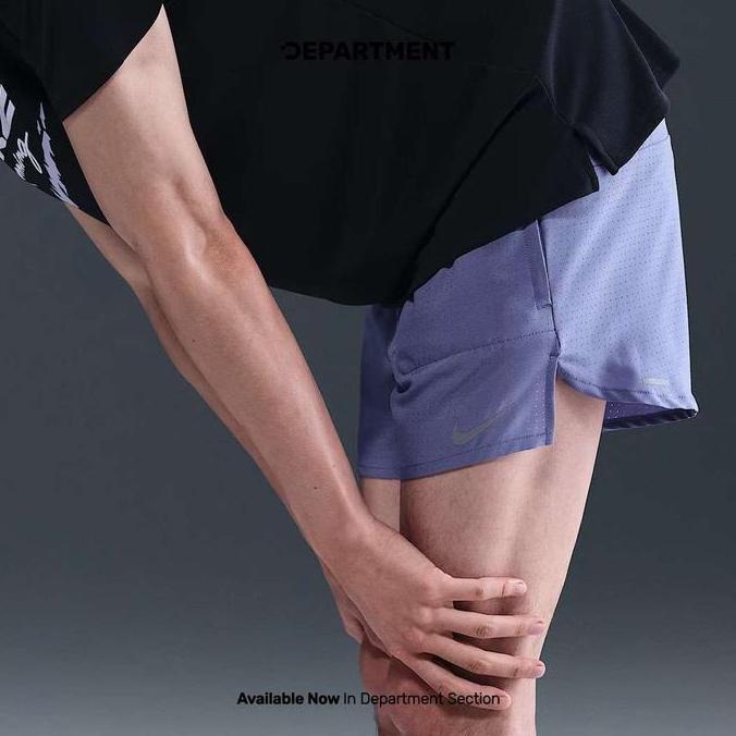 Celana Lari Pria NIKE DRI-FIT STRIDE 5" BRIEF LINED PERFORATED HV2194499 ORIGINAL