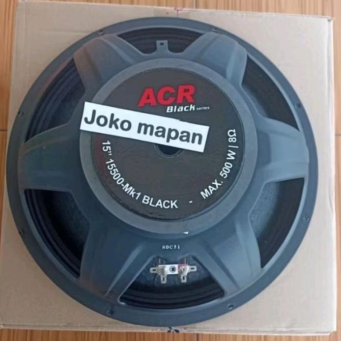 Promo Speaker ACR 15 INCH 15500 FULL RANGE 500 WATT speaker 15" 15500 mk1 black series / Ashley 15 i