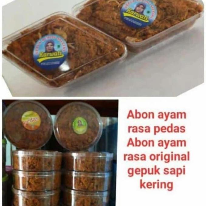 Foodx- Abon Ayam Karwati | Gepuk Sapi Kering Karwati | Abon Karwati
