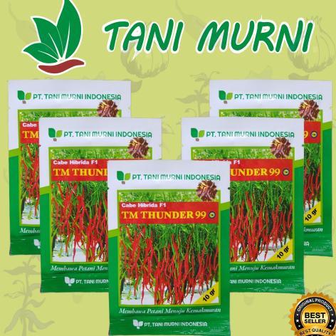 Tani Murni Bibit Cabai Tani Murni TM Thunder 99 Cabe Hibrida F1 10 gram