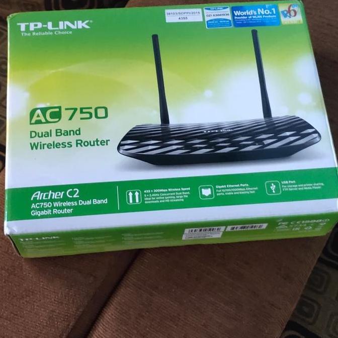 tp link archer c2 lengkap mulus