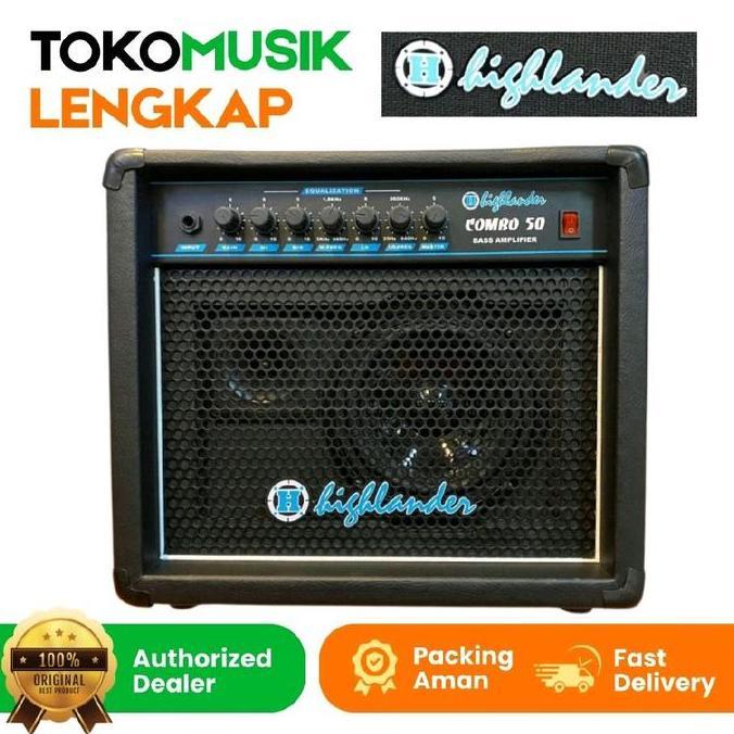 Promo bass amplifier/ampli HIGHLANDER COMBO 50 Diskon