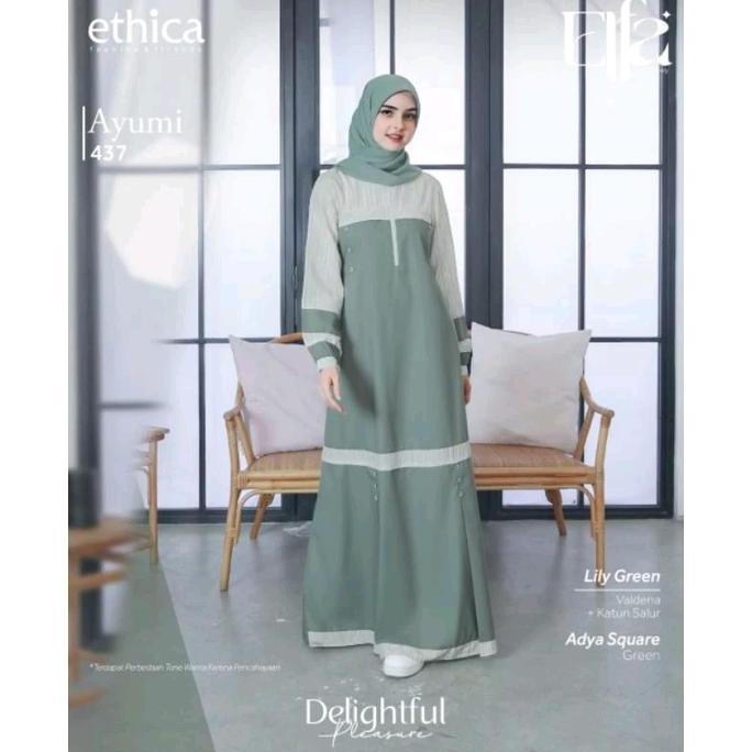 Ethica Sarimbit Elfa 303 Lily Green