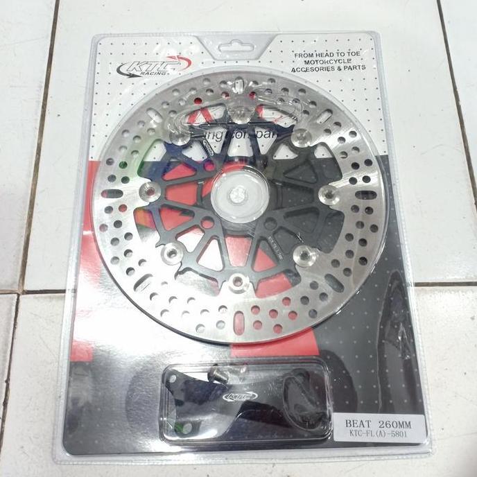 Promo disc ktc racing beat 260mm/ disc ktc cnc beat fi 260mm Diskon