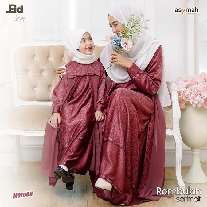 ASYMAH SARIMBIT KELUARGA MODERN DESAIN DAN MOTIF LUXURY REMBULAN SERIES