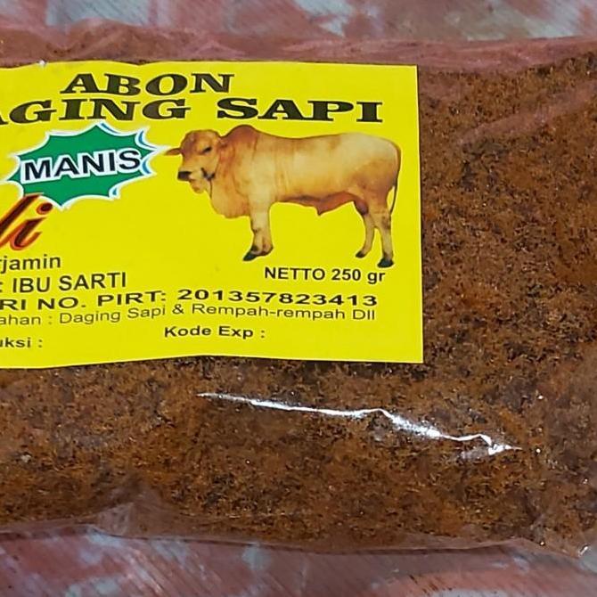 Abon sapi bu Sarti khas Surabaya