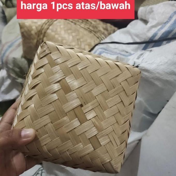 besek bambu 16x16 murah
