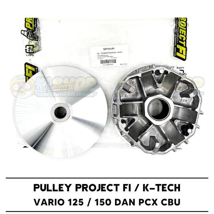 Pulley Racing K-Tech Original Vario 125 / 150 Pcx Cbu Original Dan Terpercaya