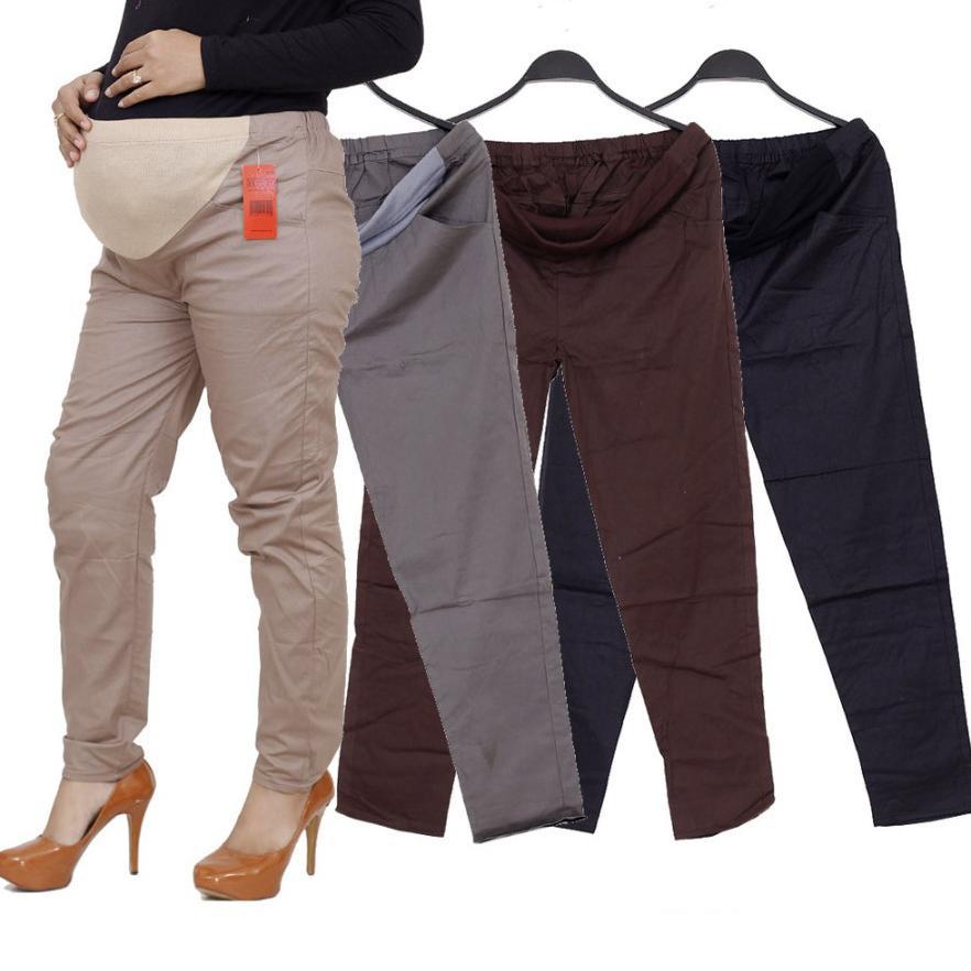 Celana Panjang Kerja Ibu Hamil - Celana Hamil - Celana Kerja Hamil - Celana Hamil Katun - Legging Ib