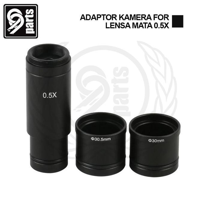 Adaptor Kamera Mikroskop For Lensa Mata 0.5X / Lensa Sambung Mikroskop Untuk Kamera Mikroskop / Adap