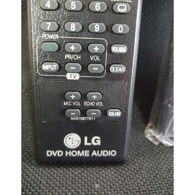 Allthebest- REMOT MINI HIFI COMPO 3 DISK LG ORI DAN BARU AKB70877911