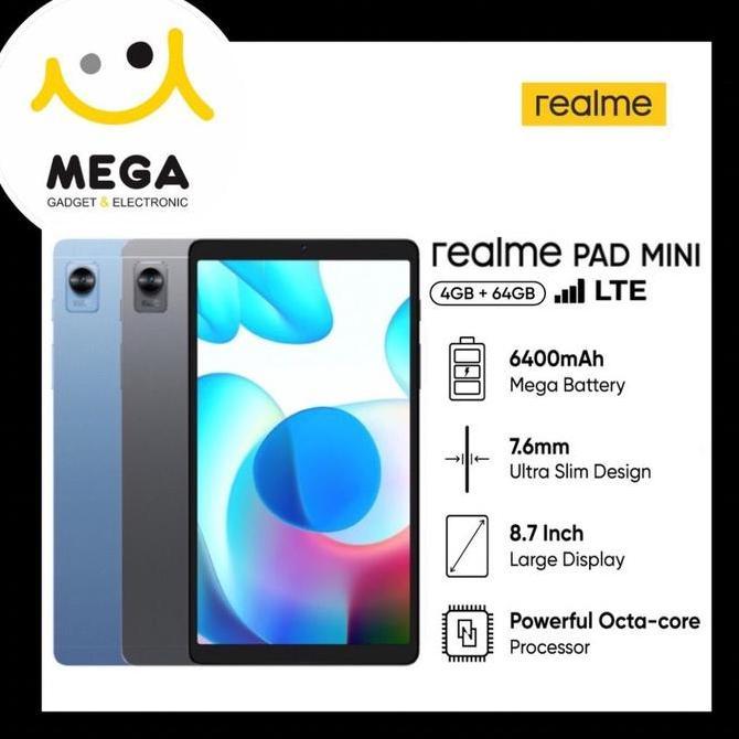 Allthebest- Realme Pad Mini LTE 4GB + 64GB Garansi Resmi Realme Indonesia