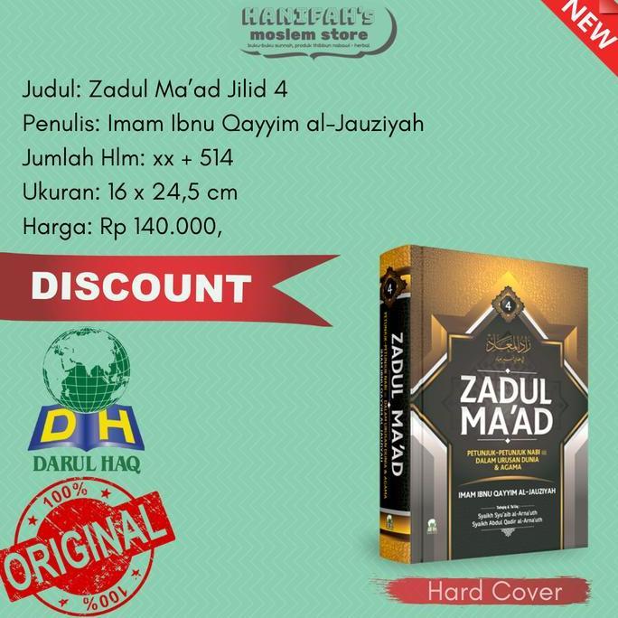 Zadul Maad / Zadul Ma Ad / Zadul Ma'ad Darul Haq Jilid 4 Original