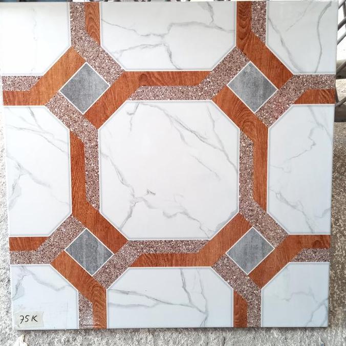 KERAMIK LANTAI 50X50 PUTIH MOTIF MARMER KW 1 - KERAMIK LANTAI -DINDING murah