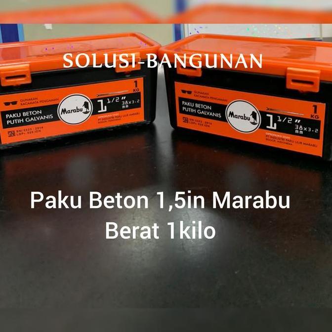 PAKU BETON MARABU 1,5 INC / PAKU BETON / PAKU BETON 1 1/2IN / PAKU murah