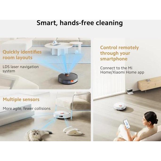 Xiaomi Robot Vacuum S20 and Mop 5000Pa Suctions LDS Navigation