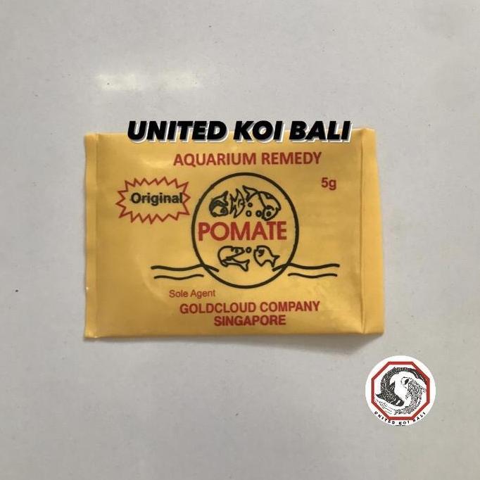POMATE OBAT IKAN ASLI SINGAPORE 5 Gram