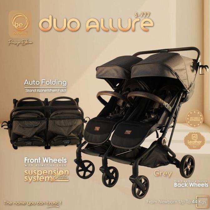 Stroller Babyelle Duo Allure Prestige Twin S-777/Stroller Bayi Kembar Best Seller