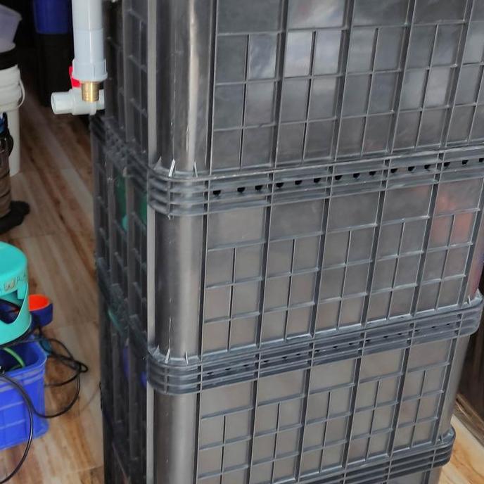 Trickle filter jumbo hitam filter kolam isi media bisa gojek. limited