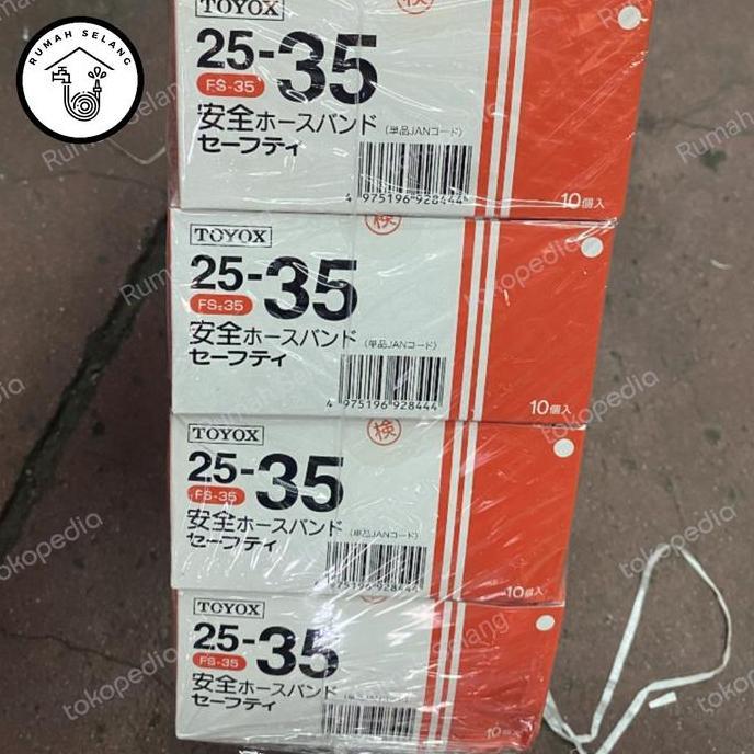 Klem Toyox FS-35 / Klem Toyox Stainless Steel 1 1/4 Inch / Klem Selang