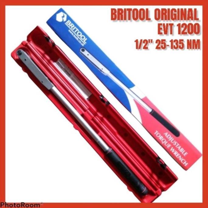 Termurah !! BRITOOL EVT 1200 1200A EVT1200 A Original Kunci Moment Torsi EVT1200A