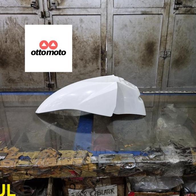 SPAKBOR DEPAN PUTIH MIO SOUL KARBURATOR 2008 - 2012