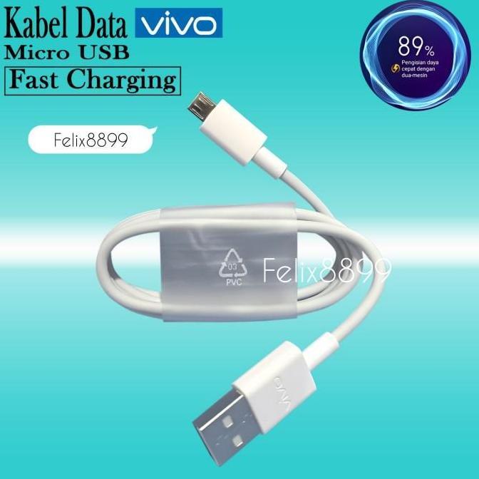 Bestgood- KABEL DATA VIVO ORIGINAL 100% MICRO USB FAST CHARGING VIVO Y12