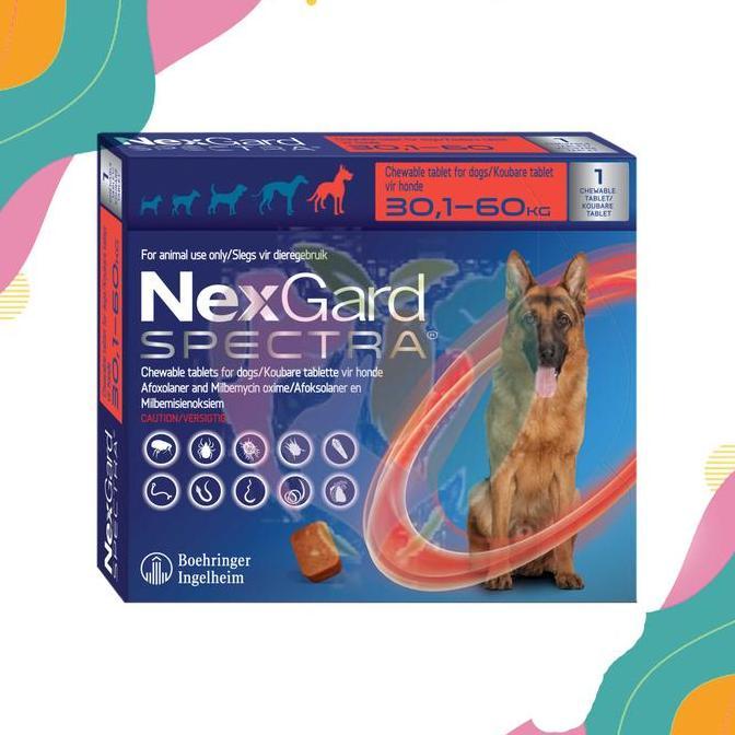 TERLARIS - NEXGARD SPECTRA/ DOG/ 30- 60 kg