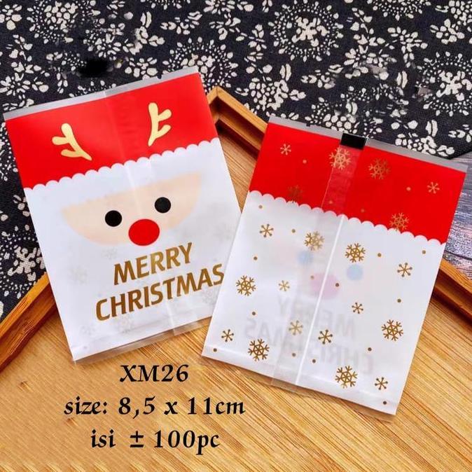 ~@~@~@~@] Plastik Natal XM26 Plastik Kue Kering Cookies Nastar