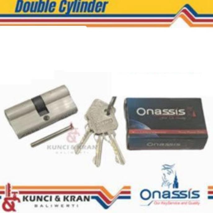 Silinder Onassis Dc 65 Mm Dpl Double Cylinder Silinder Kunci Rumah Kualitas Terbaik Harga Termurah