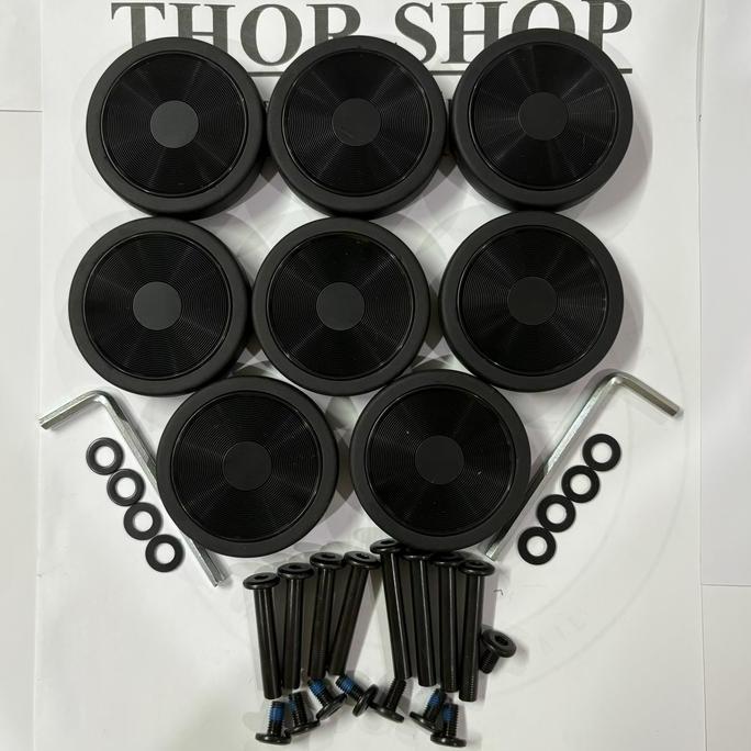 HARGA DISC - roda koper 55 mm double wheel Slazenger samsonite delsey navy condotti elle antler univ