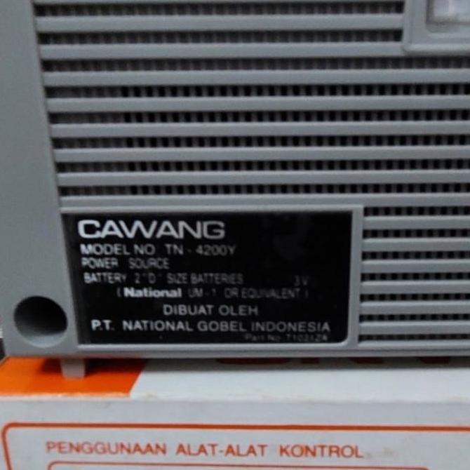 Allthebest- Radio Jadul Cawang TN 4200Y Kondisi NOS