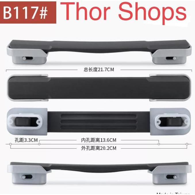 pegangan koper handle lojel delsey carlton condotti elle samsonite