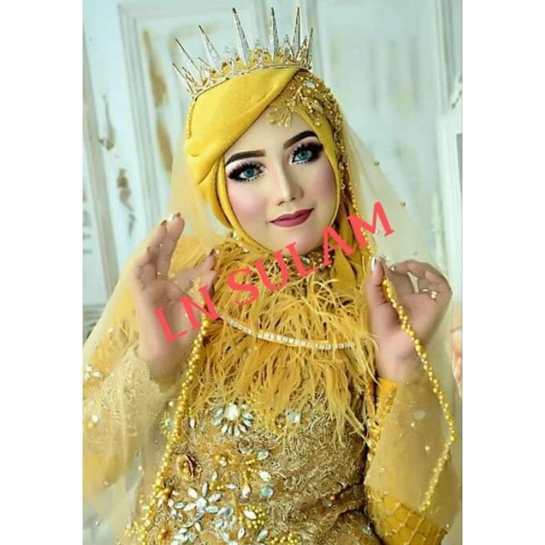 Harga Miring Slayer Pengantin Veil Payet Mutiara Untuk Pernikahan Sunting Pelaminan Wedding Aksesori