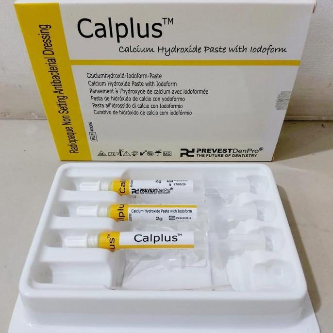 Calcium Hydroxide paste CALPLUS with iodoform prevest denpro isi 2 gr
