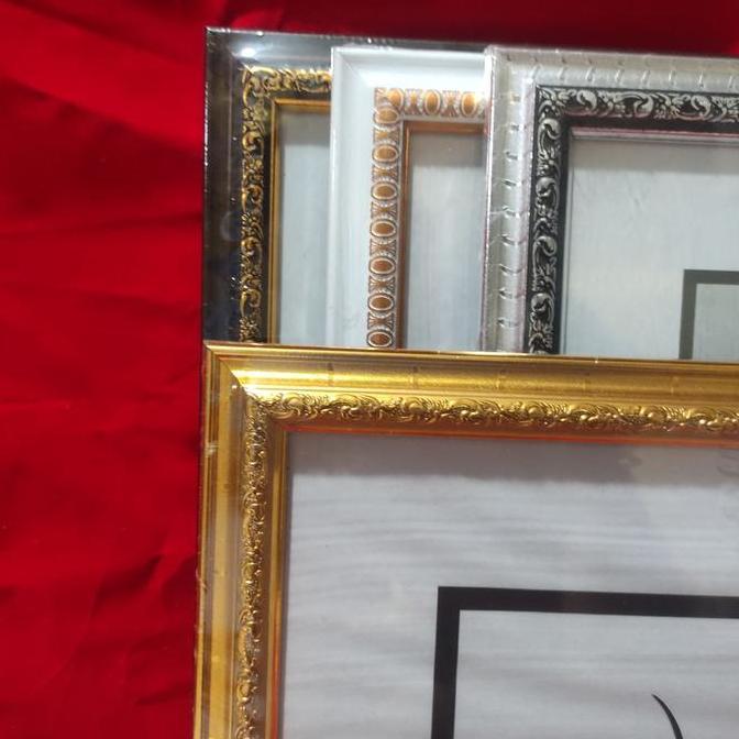 Bingkai frame figura foto 12r 17r 30x40 ukir murah
