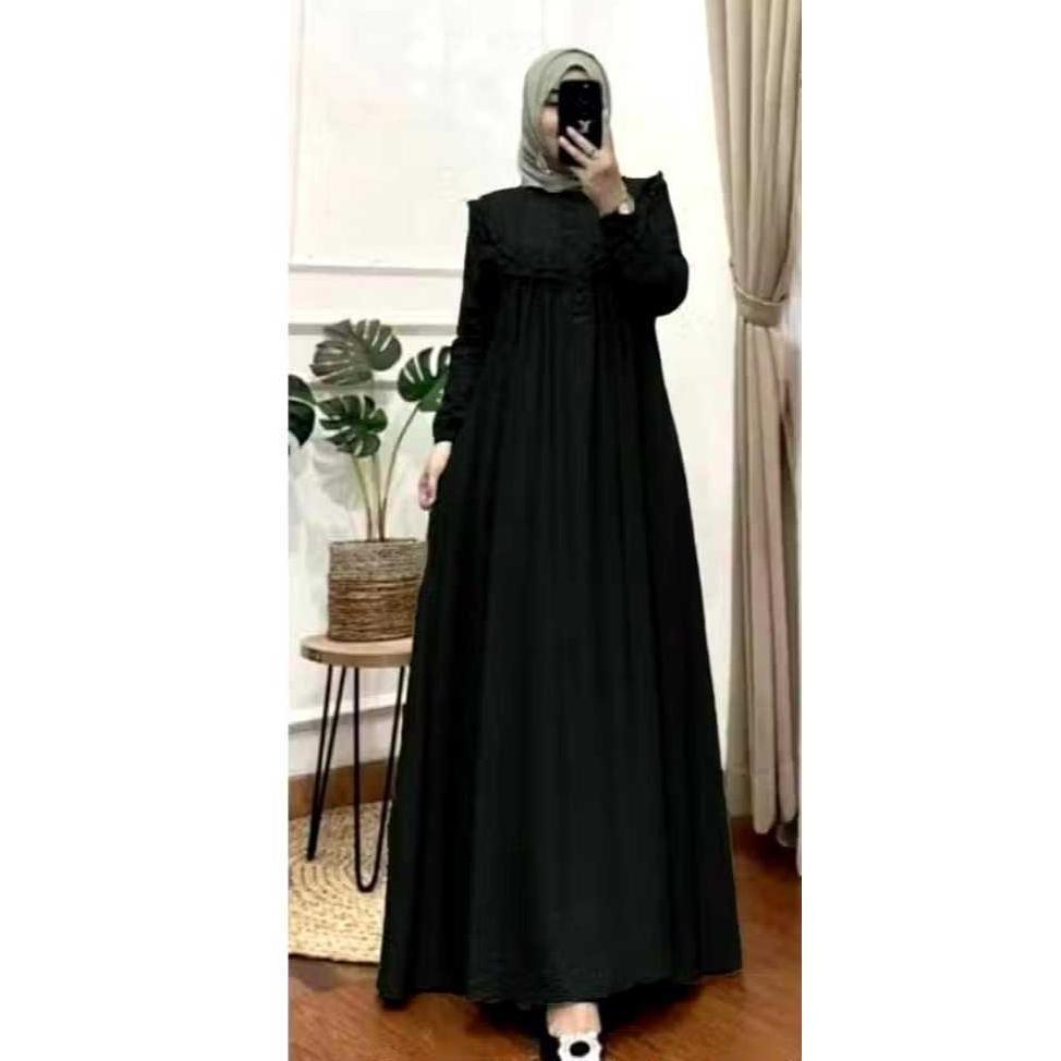 Discount Gamis Crinkle Airfow Maxi Dress Samira Terbaru Seratus Ribu Dapat 3 Pcs //Gamis 100 Dapat 3