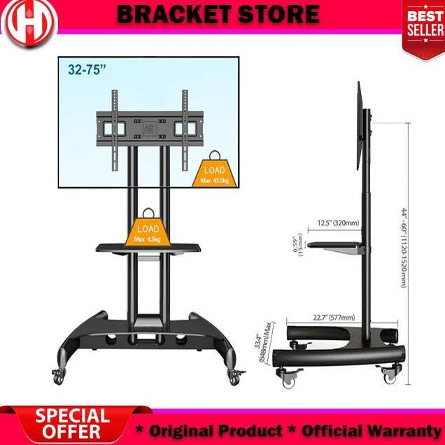 TERMURAH - Standing brecket tv 65 55 50 43 32 inch, bracket tv stand