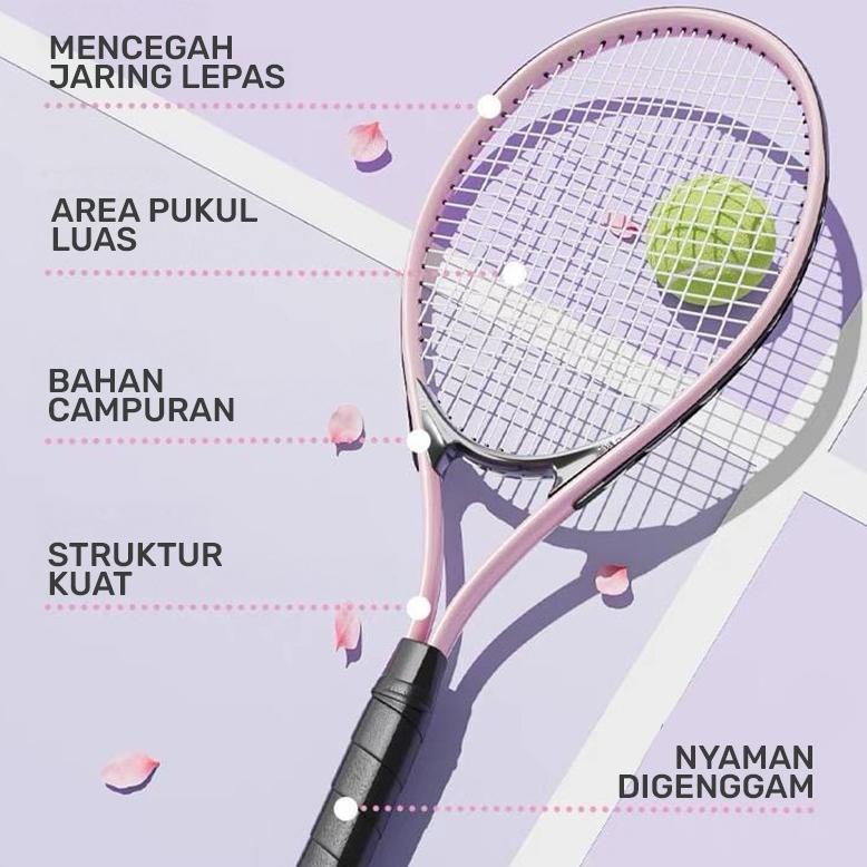 Raket Tenis/Raket Bola Tenis/Raket Tenis Tunggal/Raket Tenis Lapangan/Raket Tennis/Raket Bola Tenis 