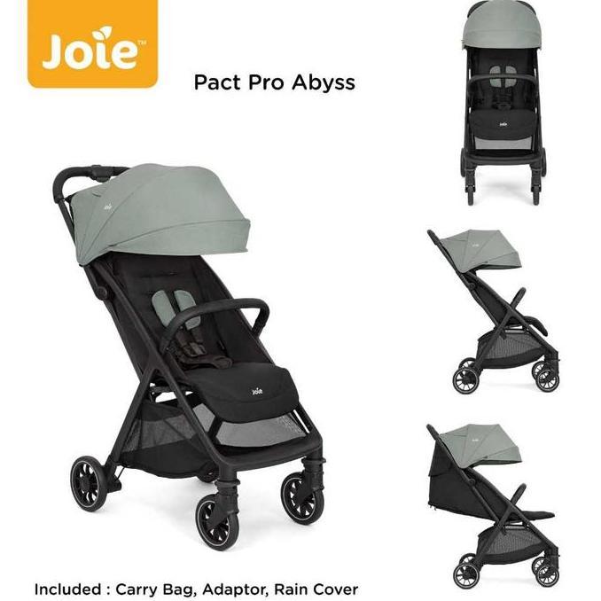 Baby Stroller Murah Joie Pact Pro - Kereta Dorong Bayi dengan Roda Putar yang Dapat Dikunci Kursi Be