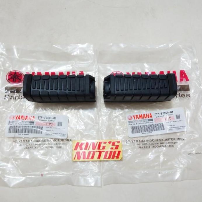 KARET STEP BELAKANG JUPITER Z, VEGA SEPASANG ASLI YAMAHA