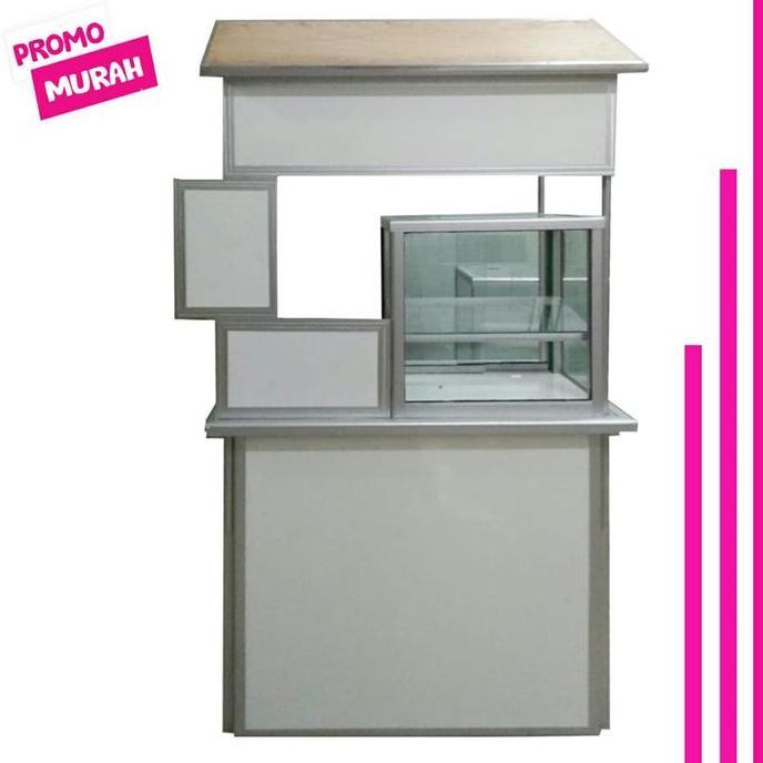 Terlaris Booth Portable Atap,Etalase Mini,Daftar Menu