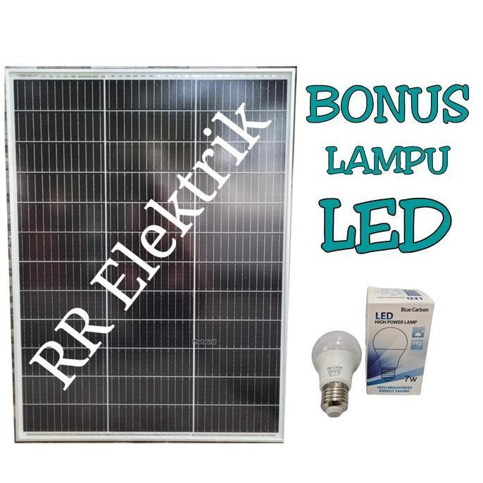 Solar Panel Solar Cell Panel Surya 120wp Monocrystalline 120 WP Mono