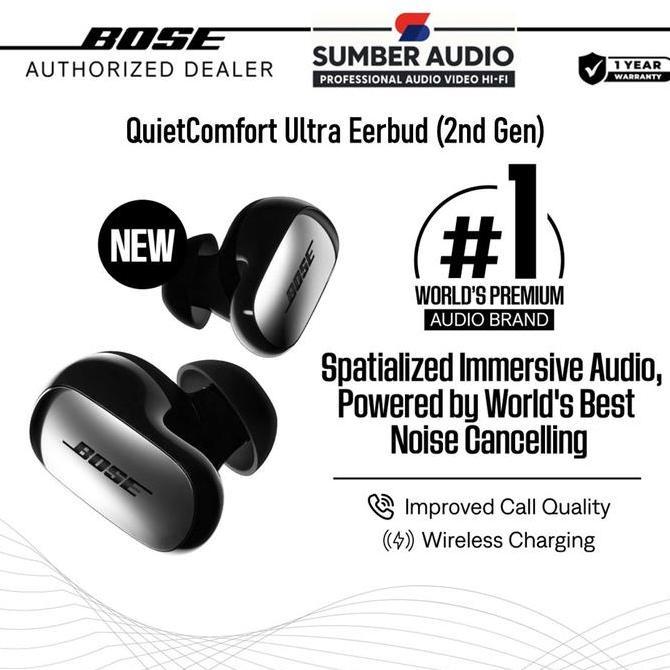 Bose QuietComfort Ultra Earbuds 2nd Gen and Bose QuietComfort Ultra Earbuds ANC Noise Cancelling TWS