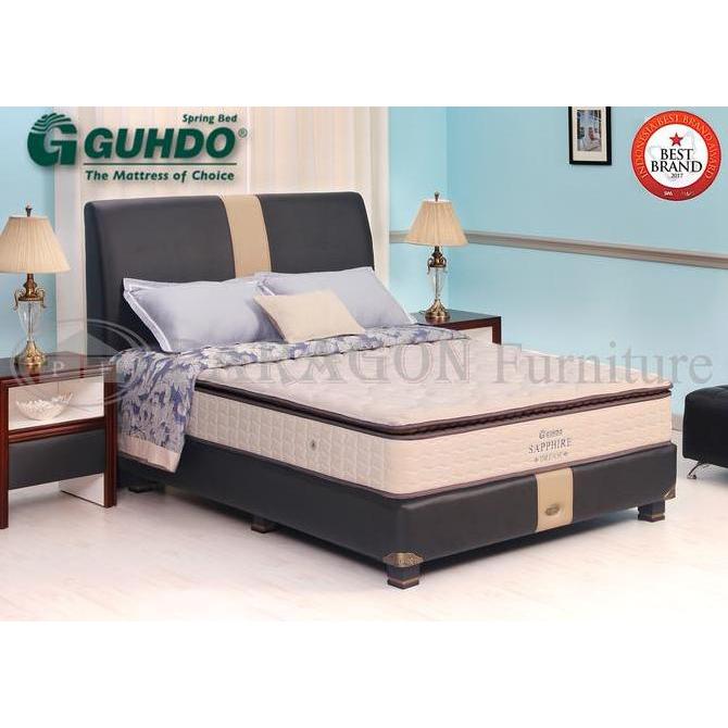 * GUHDO SPRINGBED SAPPHIRE PILLOW TOP 90 100 120 140 160 180 200X200 VENETIAN STYLE KASUR SPRING BED