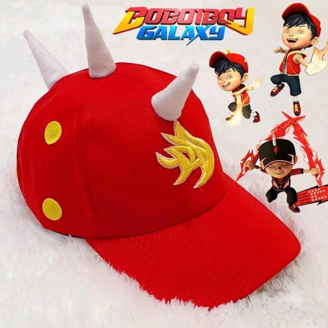 Ready setelan baju kostum boboiboy api terbaru lengan pendek/baju kostum boboiboy api lengan pendek 