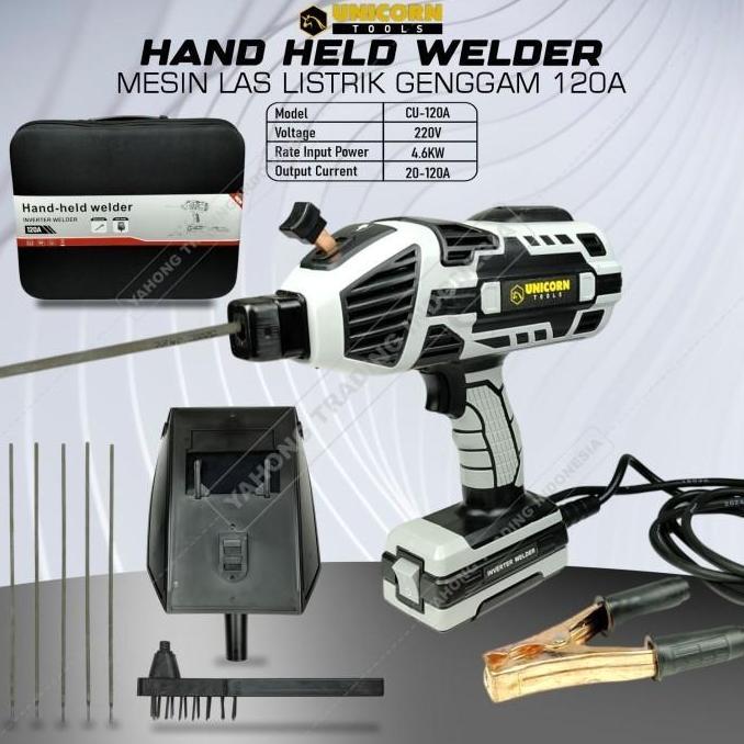 LOMARASHOP Mesin Las Listrik Hand Held Welder Inverter Las Genggam UNICORN TOOLS