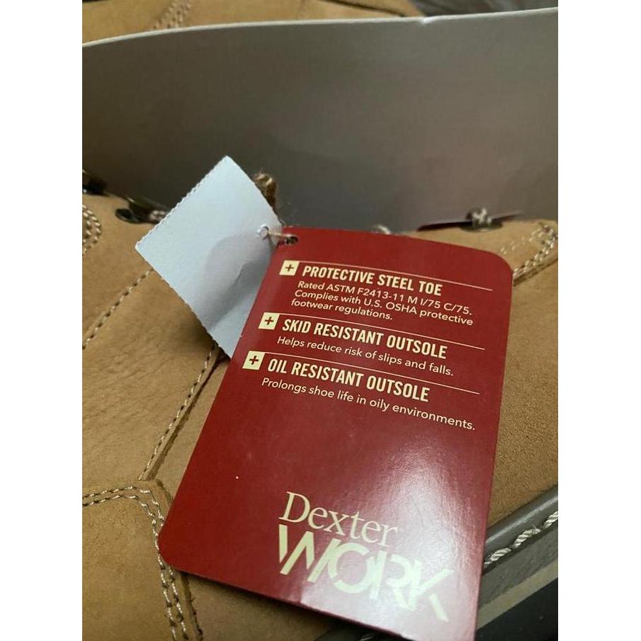Dexter Work Boots Miller - Sepatu Proyek - Steel Toe - Sepatu Safety