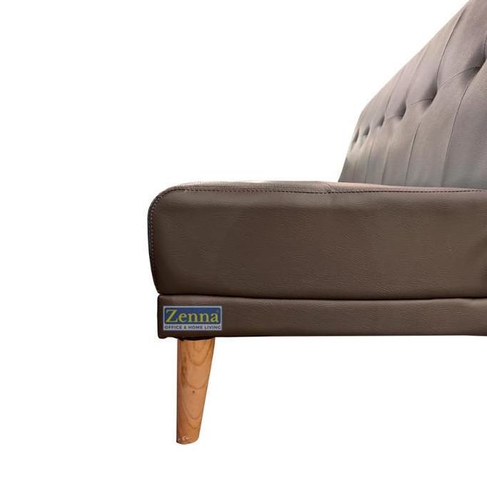 Zenna sofa bed sierra abu / sofa tempat tidur / sofa lipat/sofabed